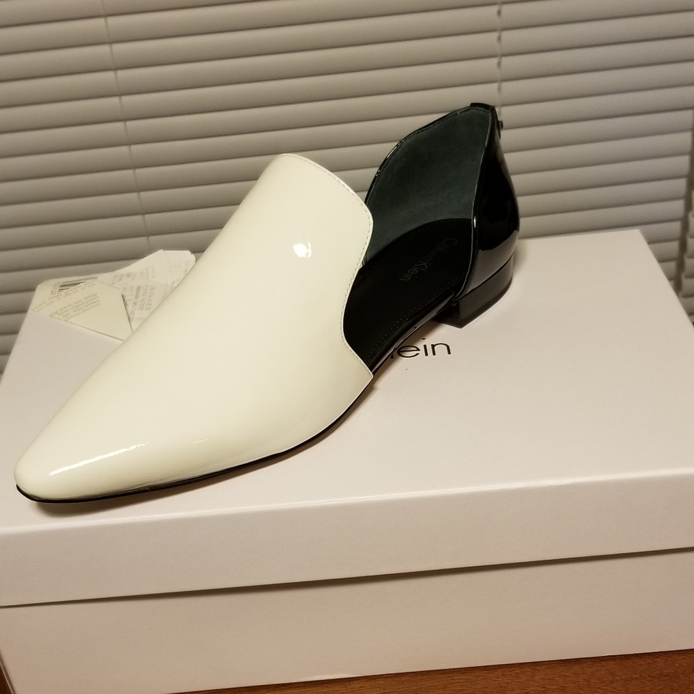 Calvin Klein patent leather shoes